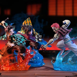 (일본내수용)귀멸의칼날 피규어 탄지로 xross link 무한성 귀칼 세가