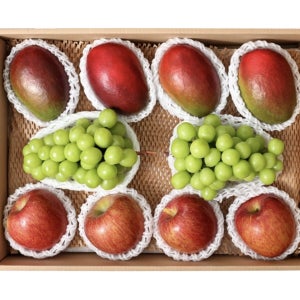 샤인머스캣 애플망고 사과 명절 추석 혼합 과일선물세트 4.6kg 총10개입