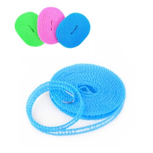 (쏠림방지)빨랫줄 3M 고리형 튼튼 빨래줄 빨래집게