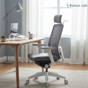 바른자세연구소 아이언(Iron) 컴퓨터 사무실 사무용 편안한 책상의자
