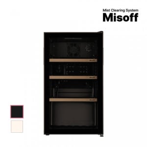 미소프 소형 냉장 쇼케이스 직냉식 87리터 가정용 사무실 음료 주류 술 KRCE-HQ98