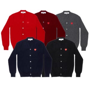 2025 꼼데가르송 가디건 남녀공용 브이넥