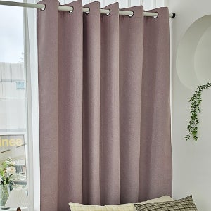 벽뚫지않는 암막커튼+힘센 압축봉 세트 225x235cm