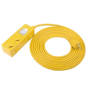 동양 산업용 연장코드 멀티탭 연장선 2구, 30m, 1개