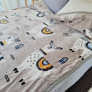 부드럽고 도톰한 극세사 밍크 담요 블랭킷 BLANKET 150x200cm