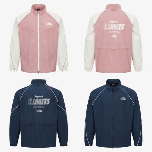 노스페이스 남성 여성 바람막이 간절기 바시티 윈드브레이커 트레이닝 트랙자켓 NJ3BR05