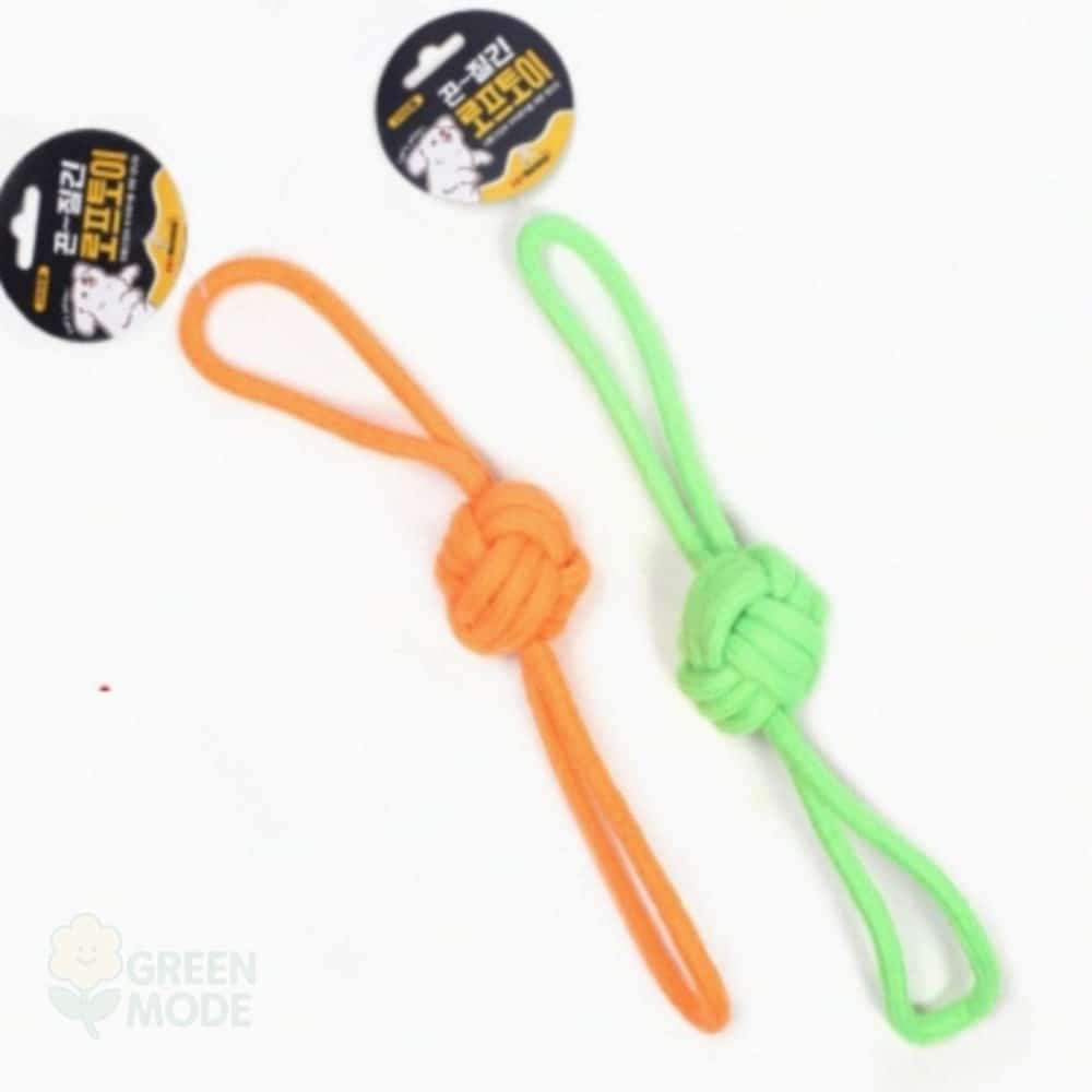 GM7 펫모닝 로프토이 고리 볼 랜덤 밧줄놀이장난감 강아지인형 반려견실타래