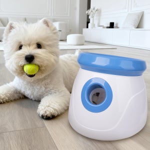 펫모먼트 강아지 자동공발사기 공던지기 움직이는 공놀이 전동장난감 페치게임+3테니스공