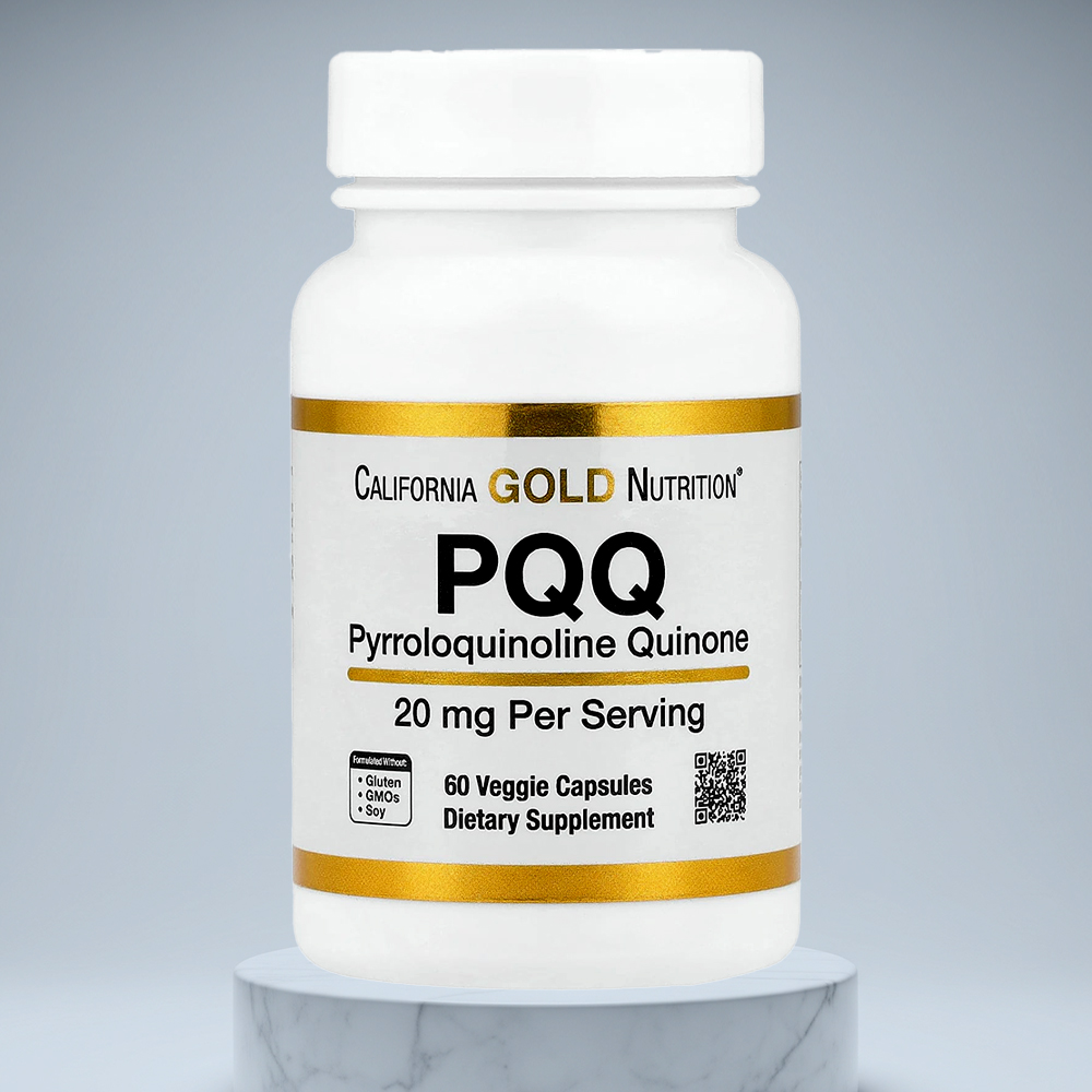 캘리포니아골드뉴트리션 CGN <b>PQQ</b> 피큐큐 20mg 60캡슐 <b>피롤로퀴놀린퀴논</b>