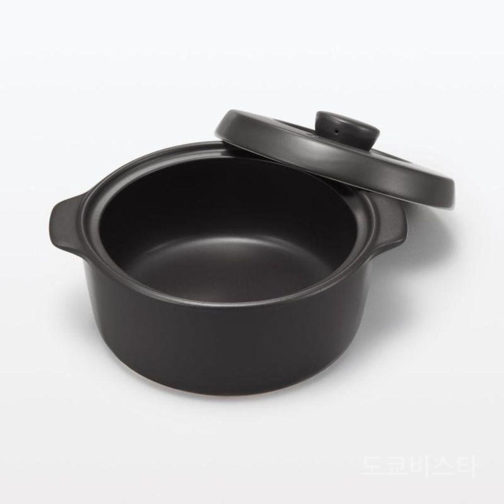 무인양품 1.4L 뚝배기 인덕션 가능 18cm