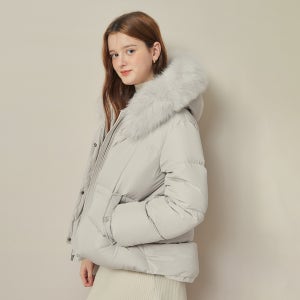 (JJ지고트) 폭스퍼 스트링 덕 다운 패딩 점퍼 GRBM2PD921