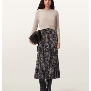 ALLSAINTS 올세인츠 EVIA 2IN1 DRESS 원피스 여성용 W174DD-10227 브라운 계열 기타