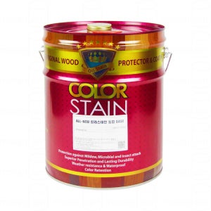 노루페인트 올뉴 칼라스테인 목재 방부 오일스테인 커피 (R), 16L, 1개