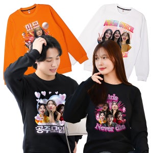 우정 맨투맨 주문 제작 여행 단체 커스텀
