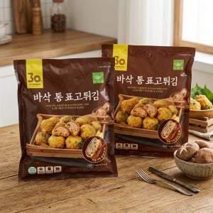사옹원 바삭 통표고튀김 1.5kg x 2개 촉촉한 육즙 표고보섯 고기 베이스