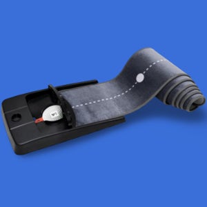 디지털 퍼팅 연습기 실내 퍼터 자동 리턴 골프 연습 기구 매트