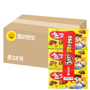 오리온 초코송이 3번들 108g X 28개 (1BOX)