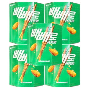 롯데 아몬드 빼빼로 132g X 5개