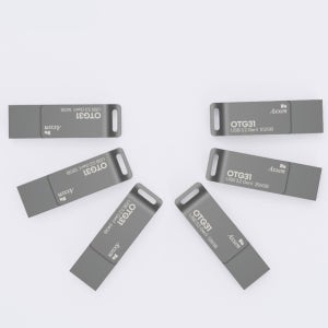 듀얼 C타입 + USB A 3.2 16기가 Gen1 겸용 OTG 메모리 스윙타입 생활방수 자기손상방지 16GB