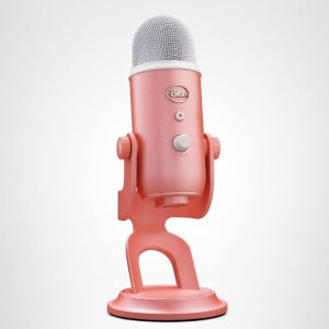 로지텍 블루 예티 USB 마이크 핑크