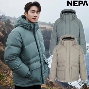 네파 패딩 헤비다운 발열안감 대장급 역시즌 구스 자켓 남성