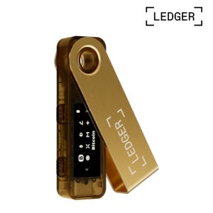 Ledger 나노 에스 플러스 크립토 하드웨어 암호화폐 비트코인 전자지갑 골드