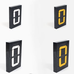 금융현황판 환율표시 숫자판 다용도 회전식 멀티 넘버링 중형