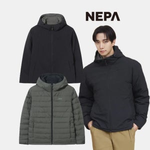 네파 남성 25 F/W 간절기 리브 리버서블 경량 후디다운자켓