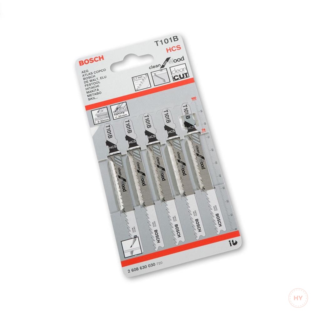 HY BOSCH 목재용 직소날 T101B 5개입 공구 작업공구 수공구