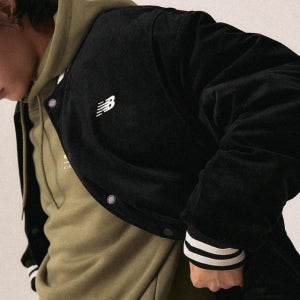 (국내매장판) 뉴발란스 UNI 헤리티지 코듀로이 바시티 패딩 자켓 NBNQF41903 (2color)