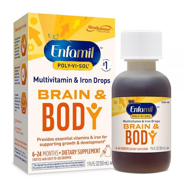 <b>엔파밀</b> 임산부용 브레인 앤 바디 멀티<b>비타민</b> 철분 액상 드롭 50ml