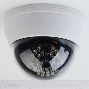 모형 LED 가짜CCTV 방범카메라 돔형 모형CCTV