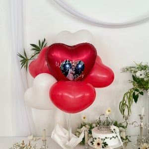 루아르 풍선 스탠드세트 생일 기념일 레터링 제작 맞춤 인쇄