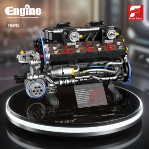 프리 트라이브 36301 테크닉 V12 DOHC 엔진 풀박스 호환블럭