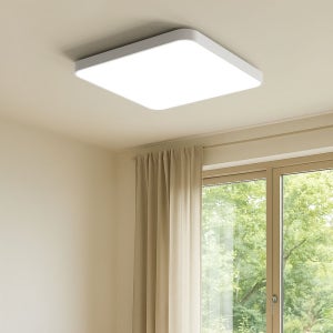 LED 거실등 거실조명 120W 정사각 전등 교체 원더