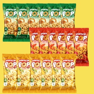 레디블룸 저당 프로틴 팝 3종 콘스프맛/구운 양파맛/매운 새우맛