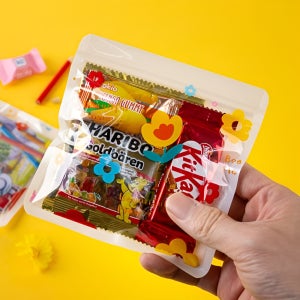 [10+1]구디백 포장 어린이집 답례품 봉투 투명 간식 쿠키 양말 꽃 유치원 선물포장봉투