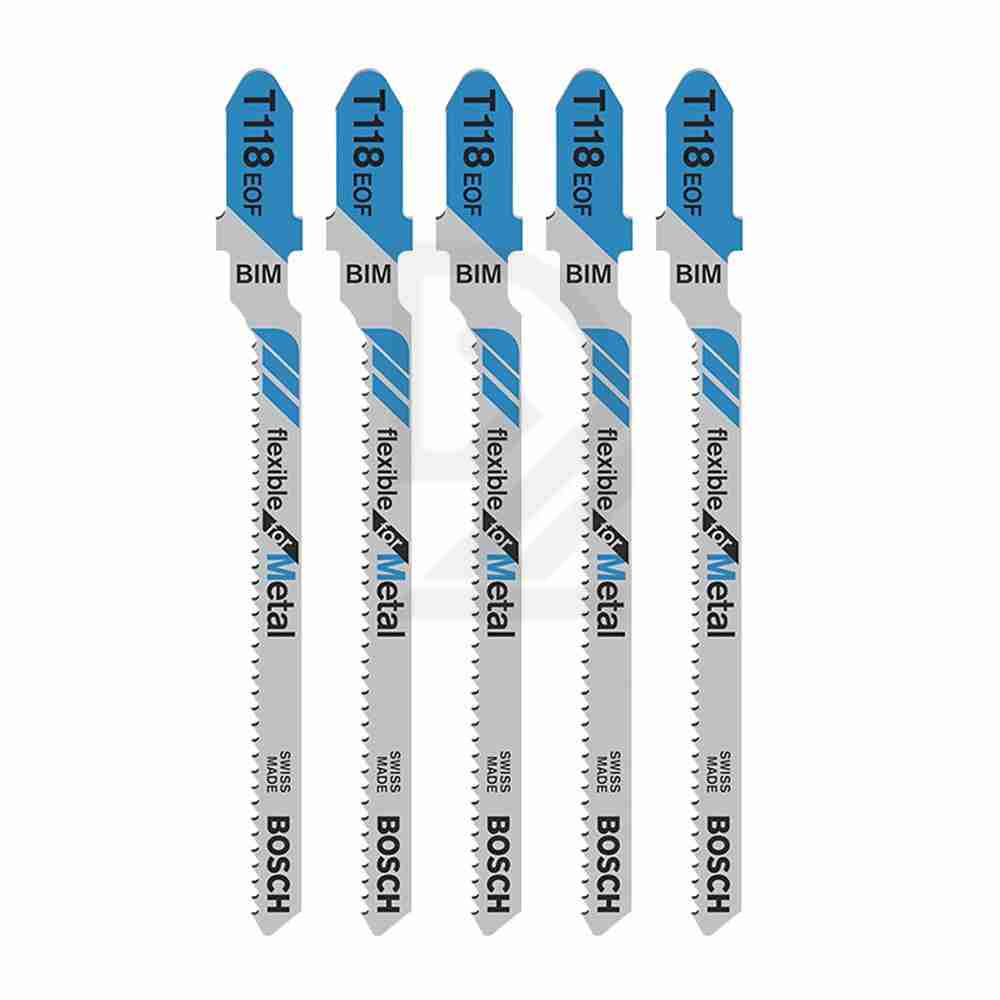 직소날 철재용 보쉬 T118EOF 83mm 5P 곡선절단용 보쉬직소날 직소기