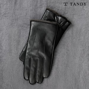 탠디 블랙모던 남성 가죽장갑 양가죽 스마트폰 터치장갑