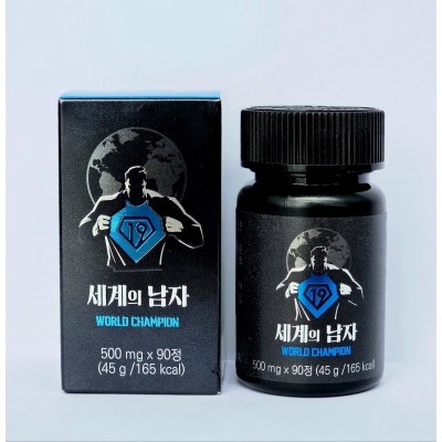 <b>휴럼</b> 세계의 <b>남자</b> 500mg X 90정