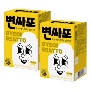 변비 직빵 차전자피 미강 식이섬유 쾌변 변사또 변싸또 30포, 2개