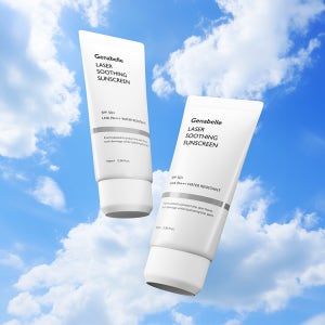 제나벨 촉촉 진정 레이저 수딩 혼합자차 선스크린 SPF50+ PA+++ 70ml, 2개