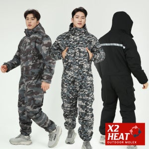 MOLEX 모렉스 겨울 스즈끼 작업복 극세사 융털 패딩 정비복 방한복 우주복 동계 배달 노가다 411