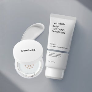 제나벨 촉촉 진정 레이저 수딩 혼합자차 선스크린 SPF50+ PA+++ 70ml + 15g, 2개