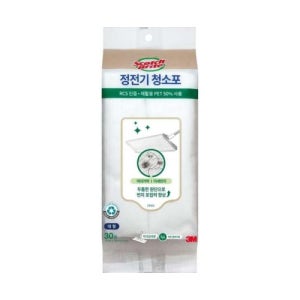 3M 스위퍼키트 정전기청소포 대형리필2178 30매입 1개