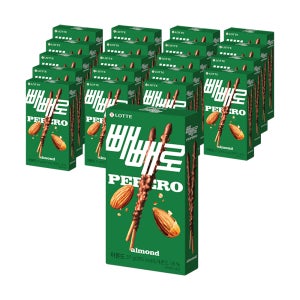 롯데 아몬드 빼빼로 37g 20개 빼빼로데이 초코 선물