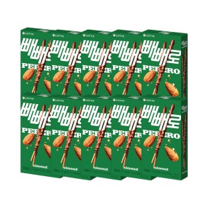 롯데 아몬드 빼빼로 37g 10개 빼빼로데이 초코 선물