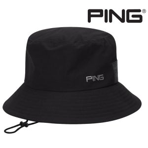 핑 골프웨어 남성 골프 버킷햇 로고 밴드 벙거지 모자 D3CP201