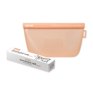 기본에 프레시키퍼 플래티넘 다용도 실리콘 지퍼백 다회용 냉장고정리 S(소형) 500ml, 1매, 1개