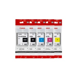 캐논 PFI-8030 5색잉크set셋트 각55ml TM-5240 TM-5340 TA5200 5300